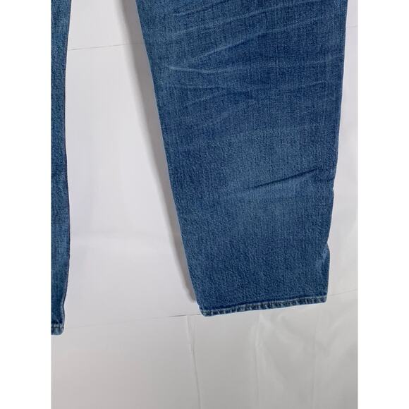 MADEWELL Women's Blue Five-Pocket The Perfect Vintage High-Rise Crop Jean SZ 27 - Picture 7 of 10